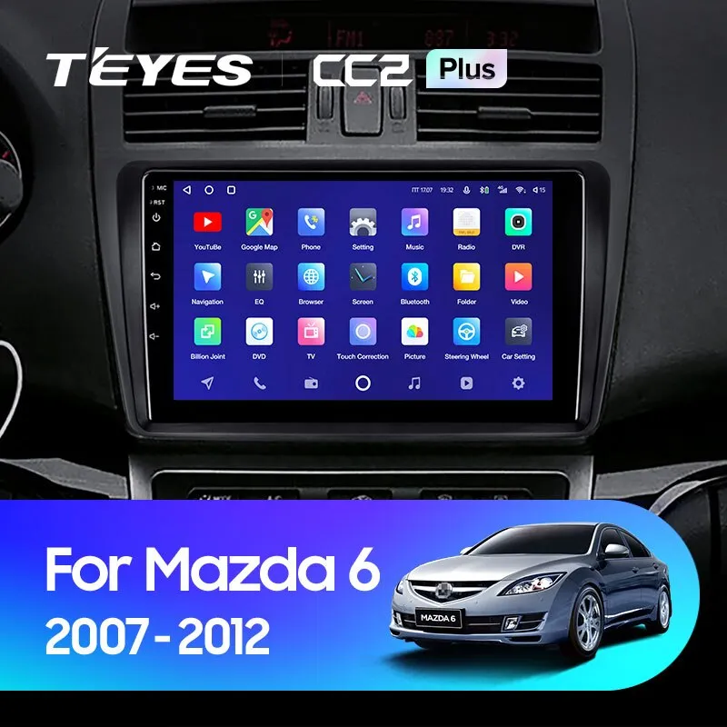 ШГУ Teyes CC2 Plus 4/32 GB Mazda 6 GG 2002-2007 - фото