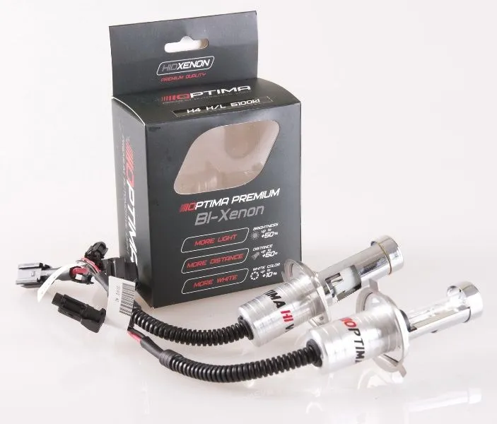 Ксеноновая лампа Optima Н4 Hi/Low 3100К - фото