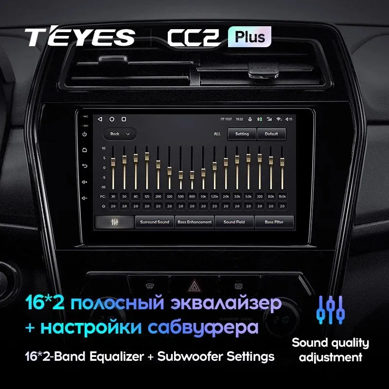 Комплект магнитолы TEYES CC2 Plus 9.0" для SsangYong Tivoli 2019-2021