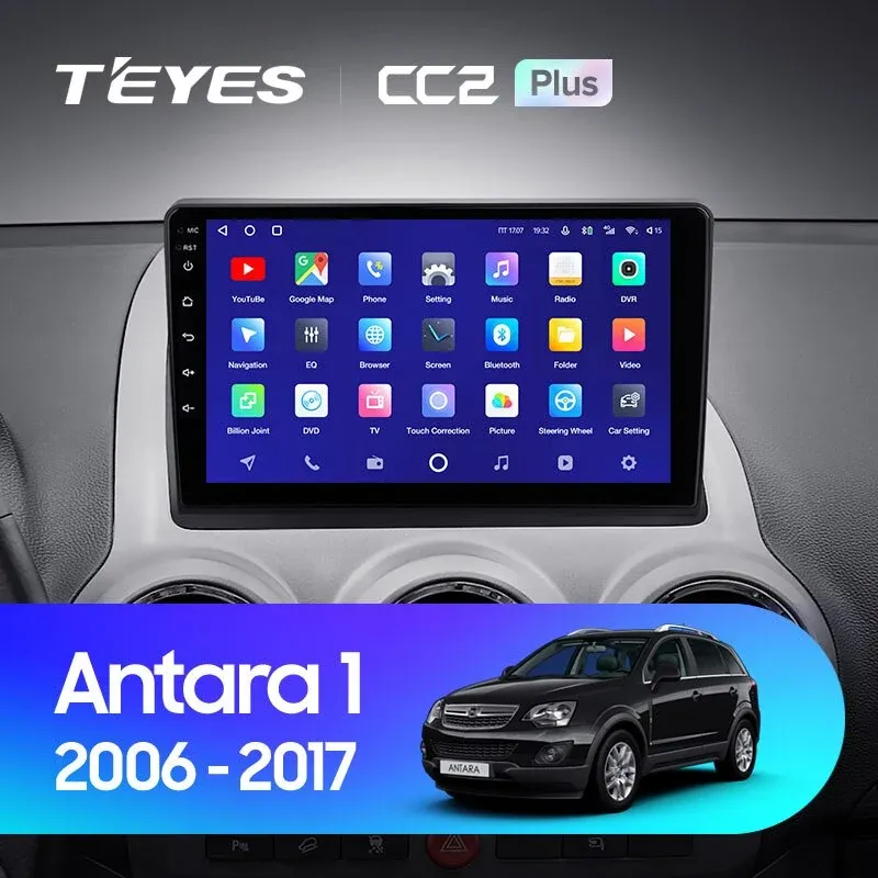 Комплект магнитолы TEYES CC2 Plus 9.0" для Opel Antara I 2006-2017