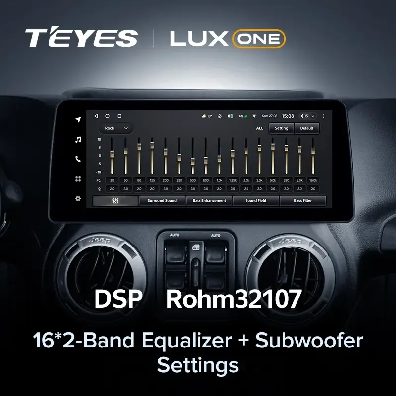 Мультимедиа TEYES LuxOne 4/32 для Jeep Wrangler 3 JK 2010-2018