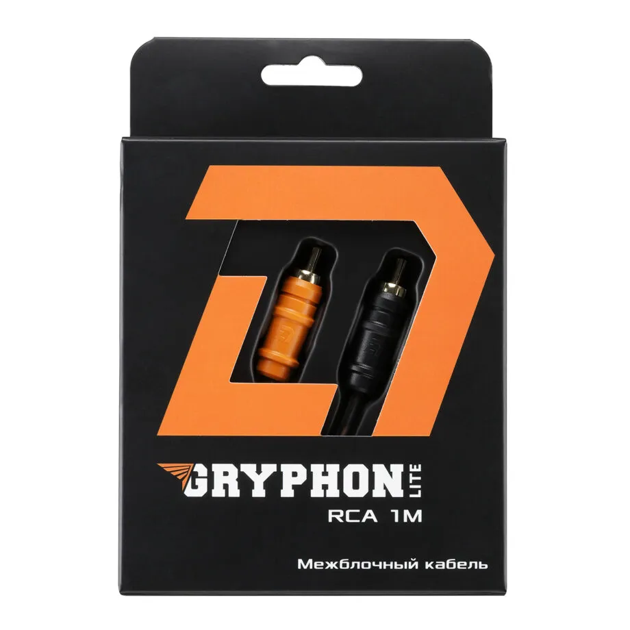 Межблочный кабель DL Audio Gryphon Lite RCA 1M - фото