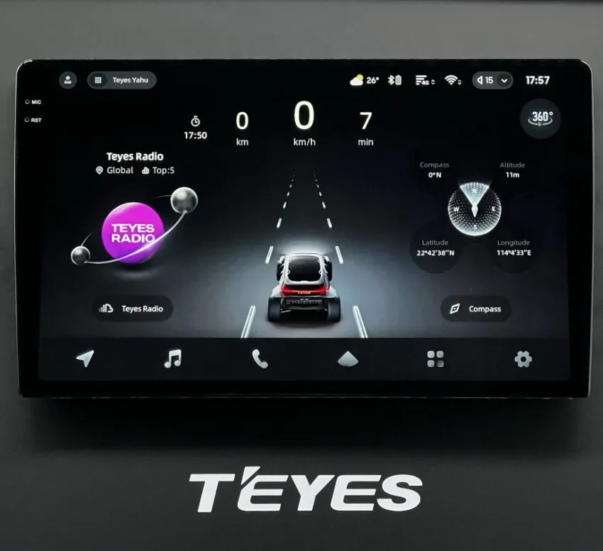 Головное устройство Teyes CC4 Pro 12/256 Universal 10.36" - фото