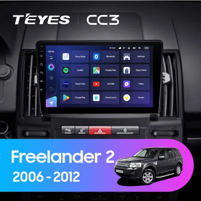 ШГУ Teyes CC3 3/32 Land Rover Freelander 2 2006 - 2012 - фото