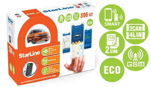 Автосигнализация StarLine StarLine S96 v2 ECO - фото