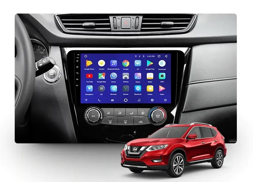 ШГУ Teyes CC3 2K 3/32 GB Nissan X-Trail 3 T32, 2013-2021 - фото