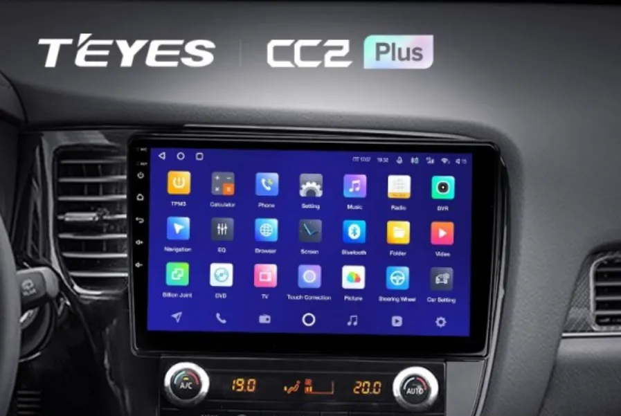 ШГУ Teyes CC2 Plus 3/32 GB Mitsubishi Outlander 3 III 2018-2022 - фото