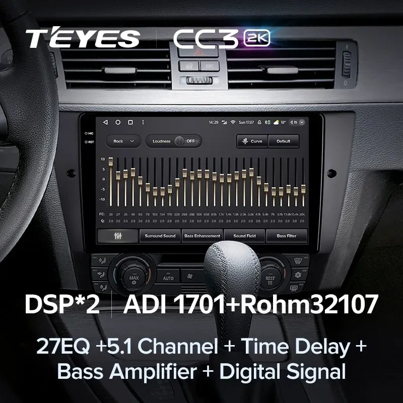 Комплект магнитолы TEYES CC3 2K 9.5" для BMW 3 серия F30/F31 2011-2015