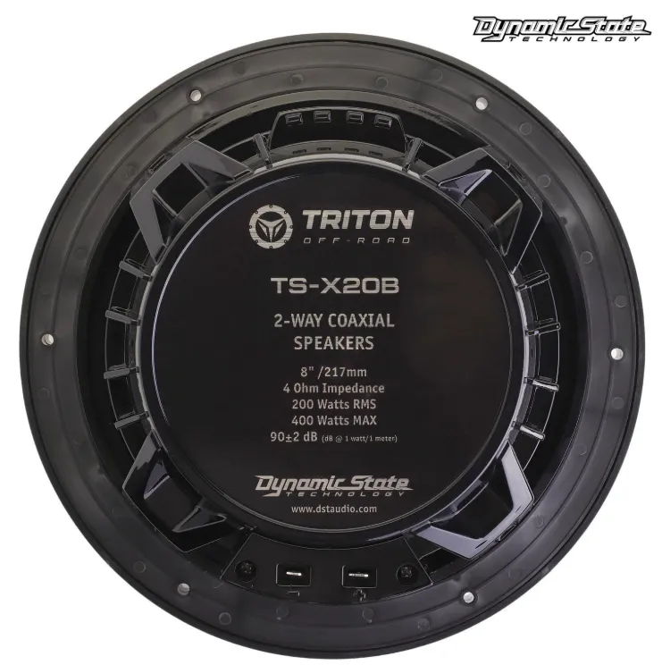 Акустика коаксиальная Dynamic State TRITON TS-X20B Black - фото