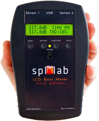 Spl Lab LCD Bass Meter (Third Edition) Шумомер  - фото