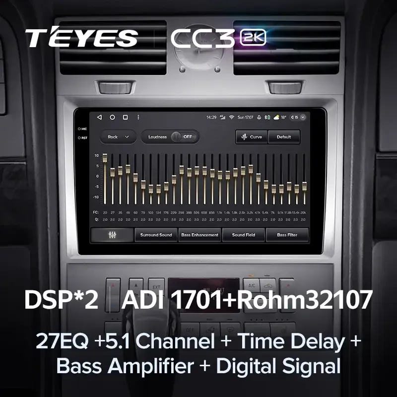 Комплект магнитолы TEYES CC3 2K 10.36" для Lincoln Navigator