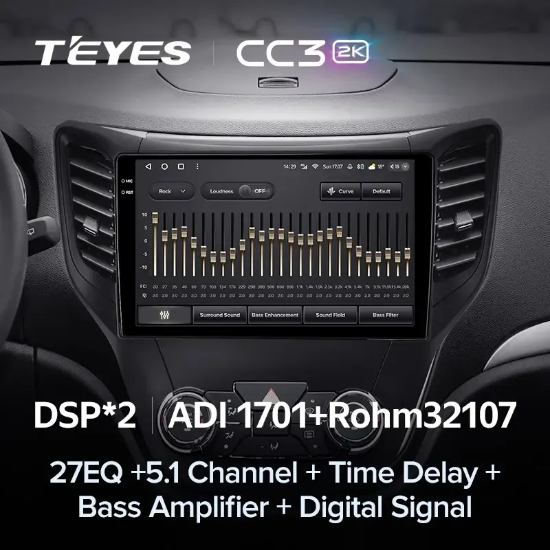 Комплект магнитолы TEYES CC3 2K 10.36" для Changan CS35 I 2013-2023