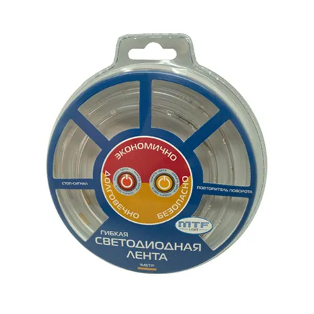 Светодиодная гибкая лента MTF 60LED, IP67, 3М,1м/12в.6Bт, подложка белая (цвет янтарный/красный) - фото Светодиодная гибкая лента MTF 60LED, IP67, 3М,1м/12в.6Bт, подложка белая (цвет янтарный/красный) - фото