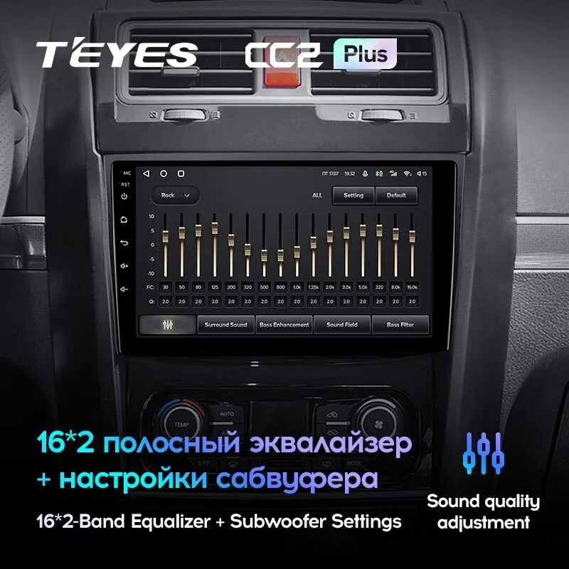 Комплект магнитолы TEYES CC2 Plus 9.0" для Great Wall Hover H5 I 2010-2017