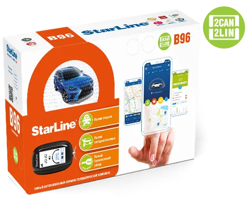 Автосигнализация StarLine B96 2CAN+2LIN - фото
