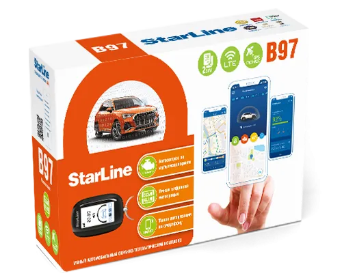 Автосигнализация StarLine B97 2SIM LTE-GPS - фото